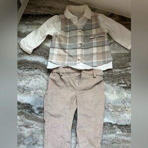 Mayoral baby boy suit size 2-4 months